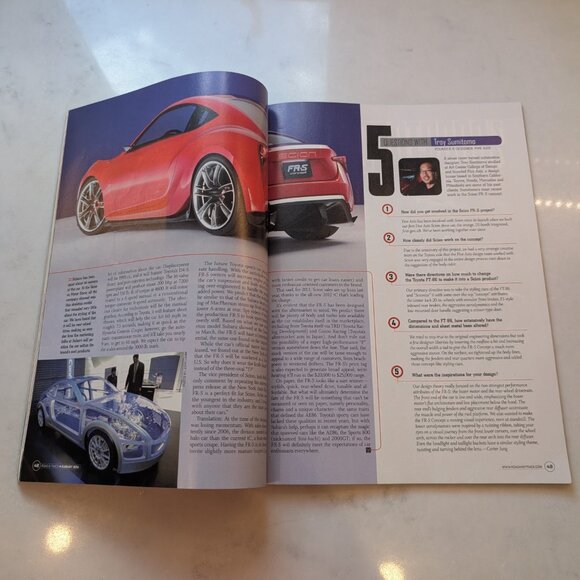 Road & Track Magazine August 2011 Cheap Thrills - Picture 3 of 5